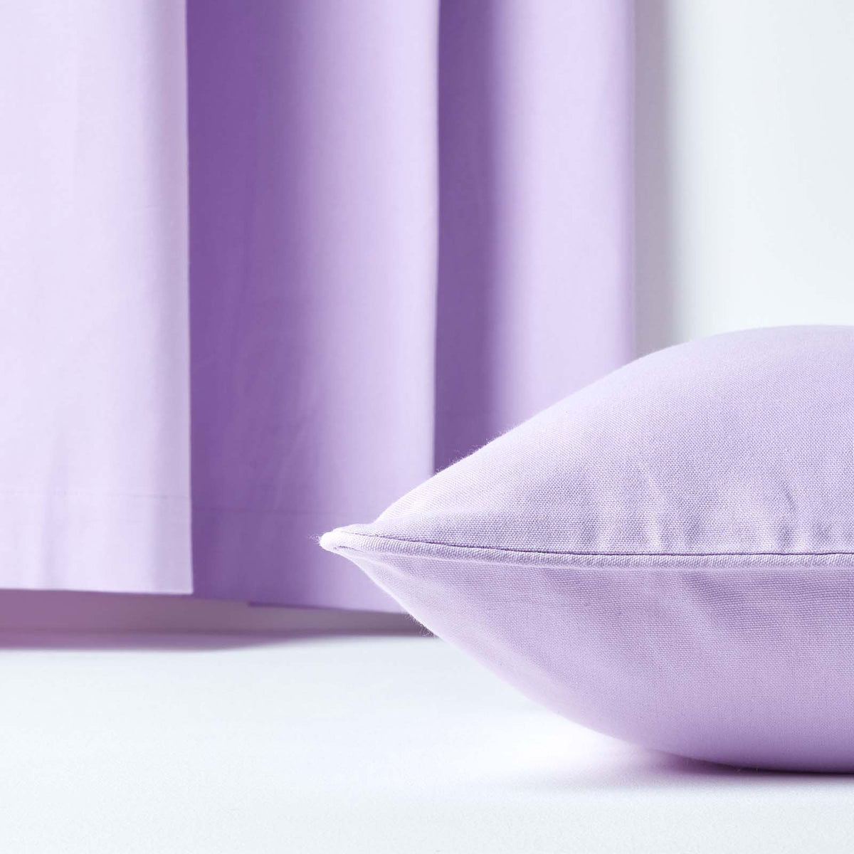 Cotton Plain Cushion Cover | 60cm x 60cm | Mauve