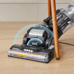 Upright Vacuum Cleaner, 4.2kpa Dual Motor Suction, UEU610,2.2l Dust Cup, Tangle-free Cyclonic System, Led Headlight, 150° Steering (Not included Dusting Brush and Pet Tools)