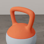 Soft Kettlebell, With Non-slip Handle,for Home Gym Strength | 10kg | Orange