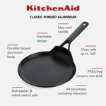 KitchenAid Cookware Forged Aluminium Pancake Pan, 24cm