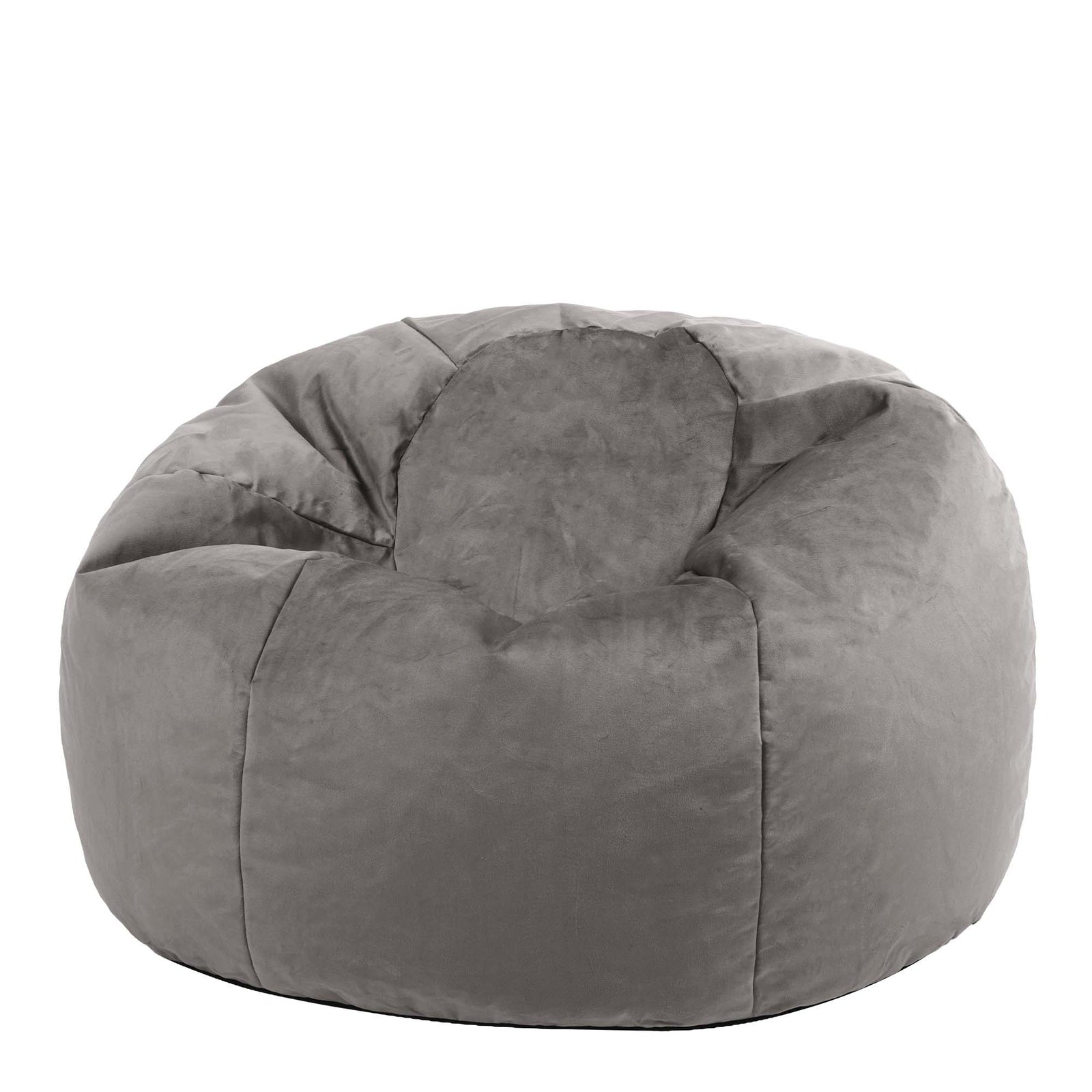 Aurora Velvet Bean Bag | Charcoal