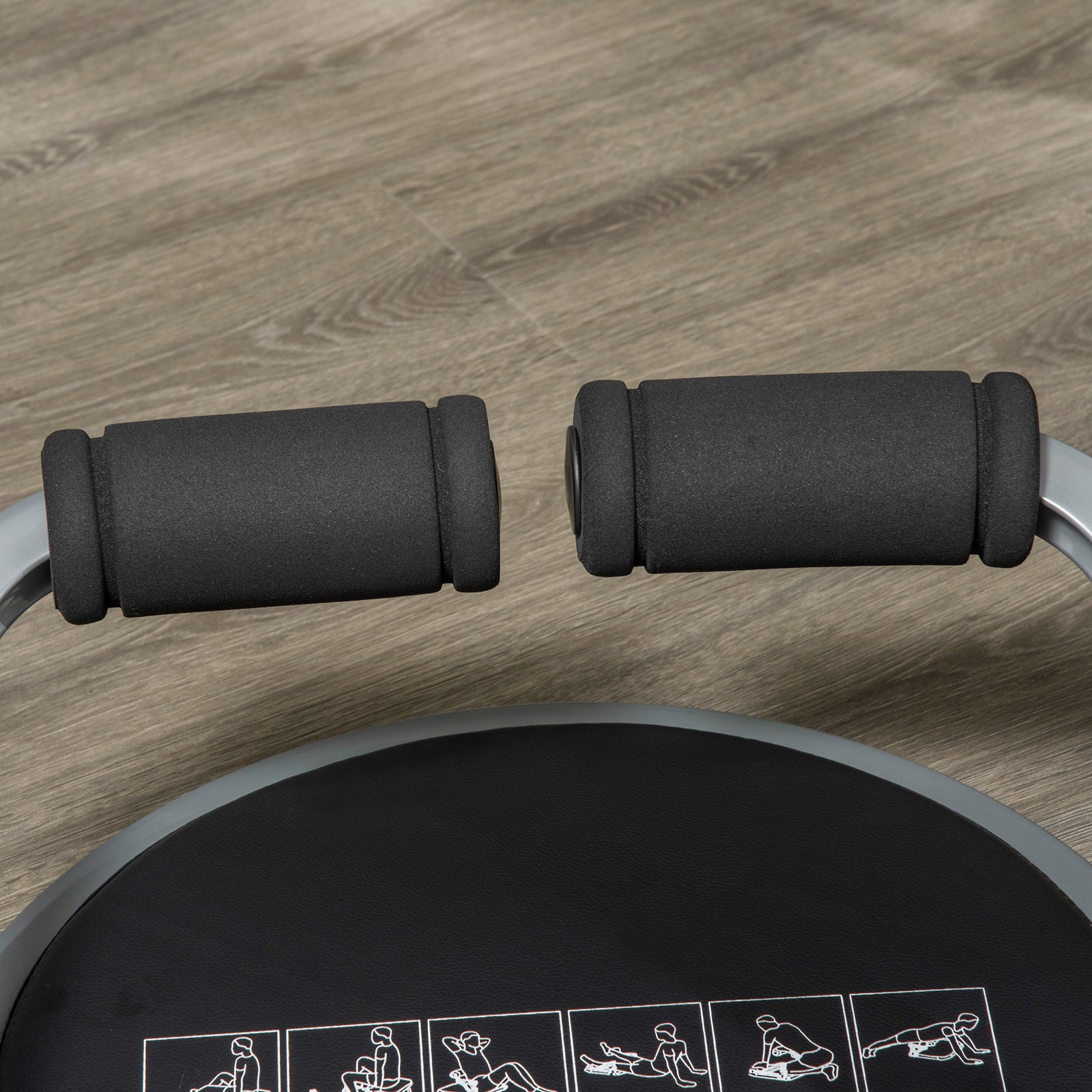 Foldable Ab Machine Abs Trainer | Black