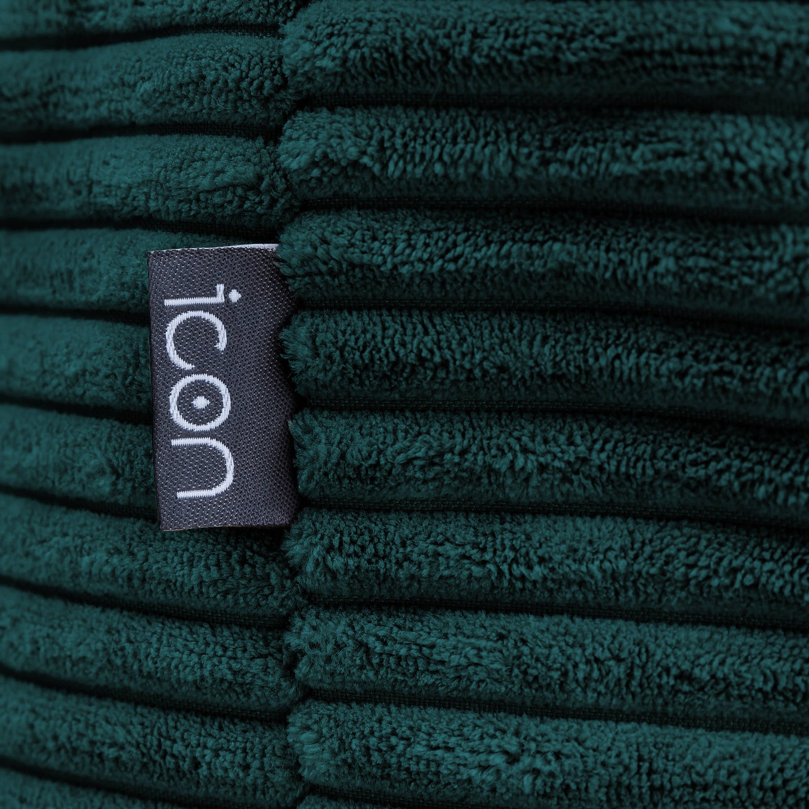 Frankie Cord Bean Bag Pouffe | Teal