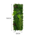 Alina Artificial Wall Tile | 50cm x 150cm | Green