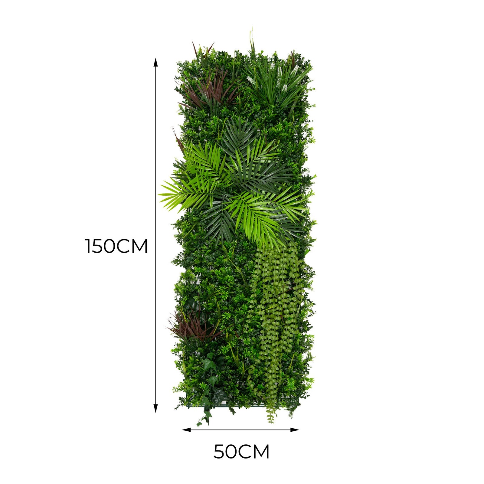 Alina Artificial Wall Tile | 50cm x 150cm | Green