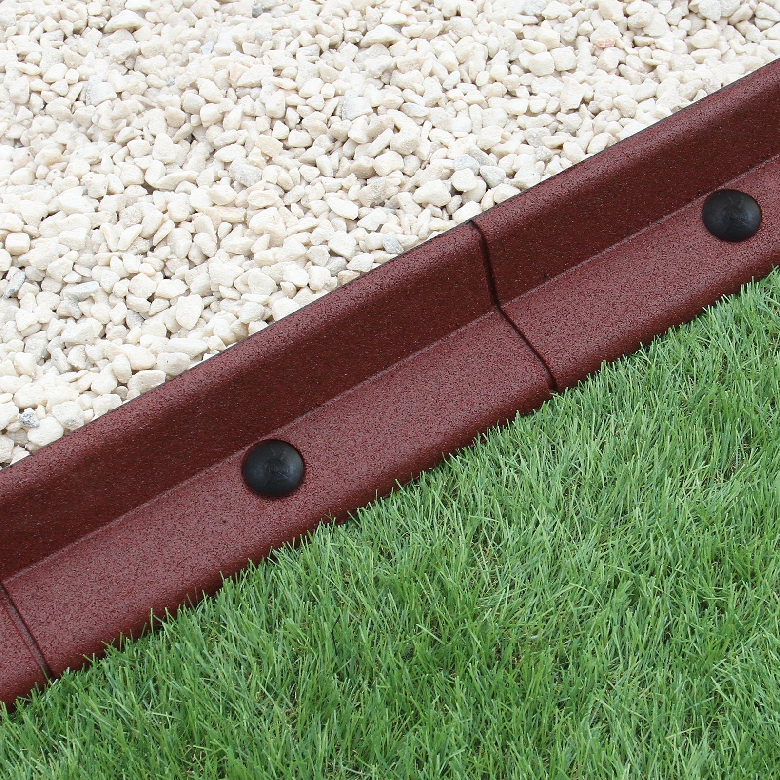 Flexible Lawn Edging 1.2m X 24 | Terracotta