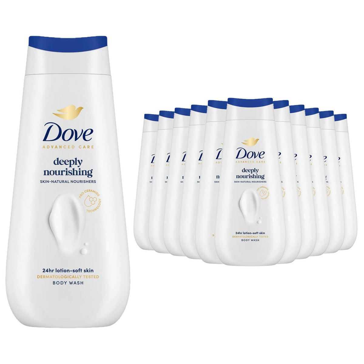 Advanced Care Body Wash Deeply Nourishing 24h Renewing Micromoisture | Set of 12