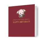 Harry Potter Dobby Birthday Card Official Product