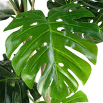 150cm Artificial Luxury Monstera Plant Black Pot