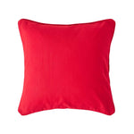 Cotton Plain Cushion Cover | 60cm x 60cm | Red