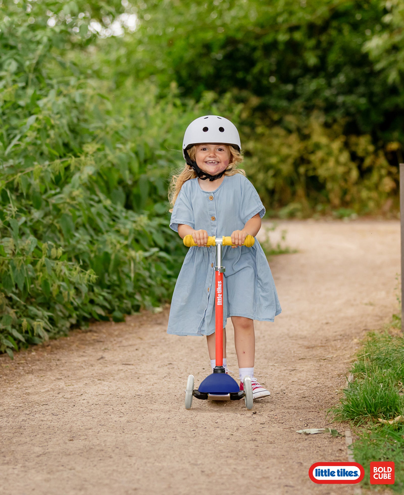 Little Tikes Kids 3 Wheel Scooter | Red