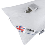 Goose Feather & Down Lavender Pillow With Dried Lavender Insert