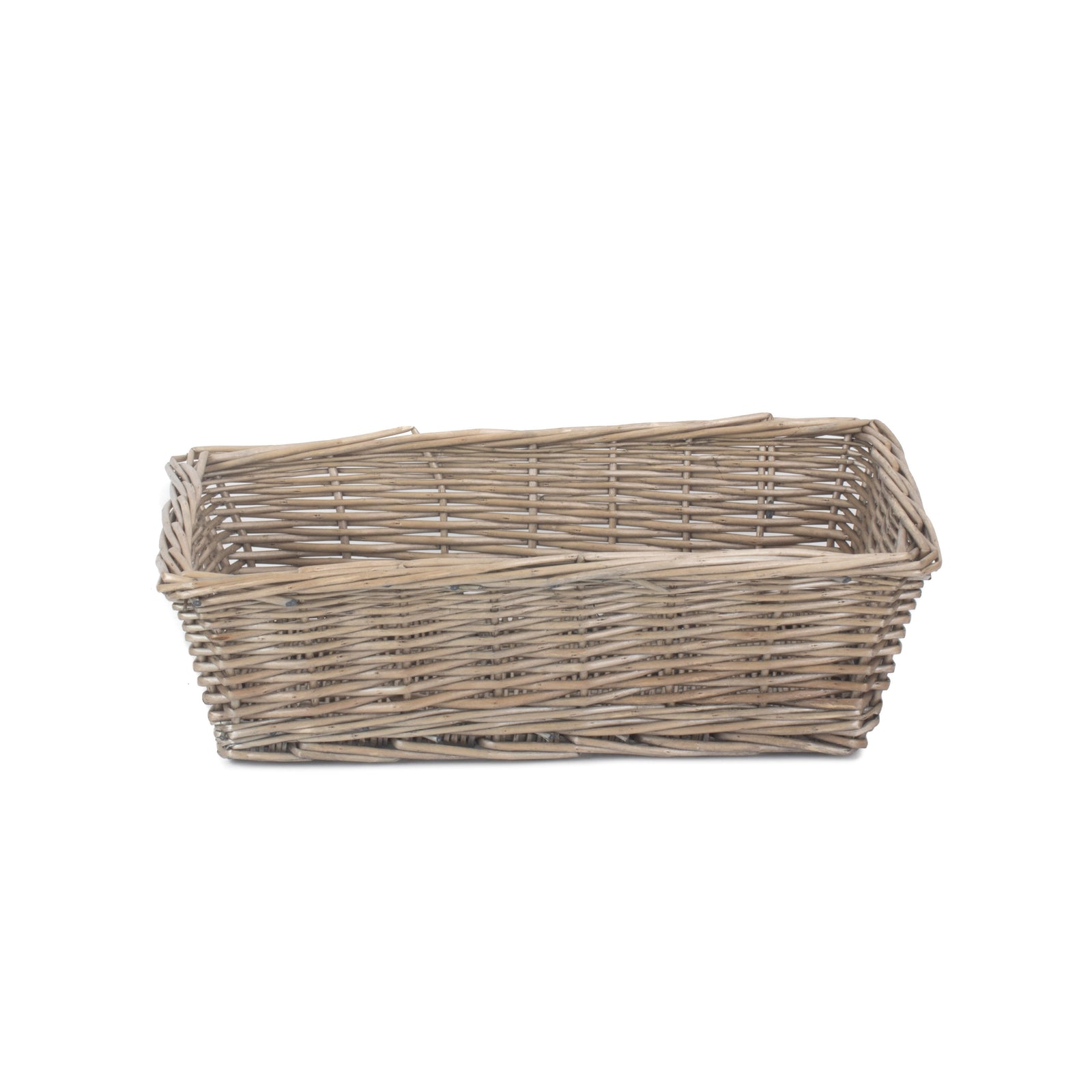 Antique Wash Tapered Serving Tray | Medium | Brown