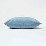 Velvet Cushion With Microfibre Insert | 30cm x 50cm | Blue