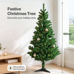 Santaco Christmas Tree 180cm Artificial Xmas Spruce 483 Pvc Tips Green