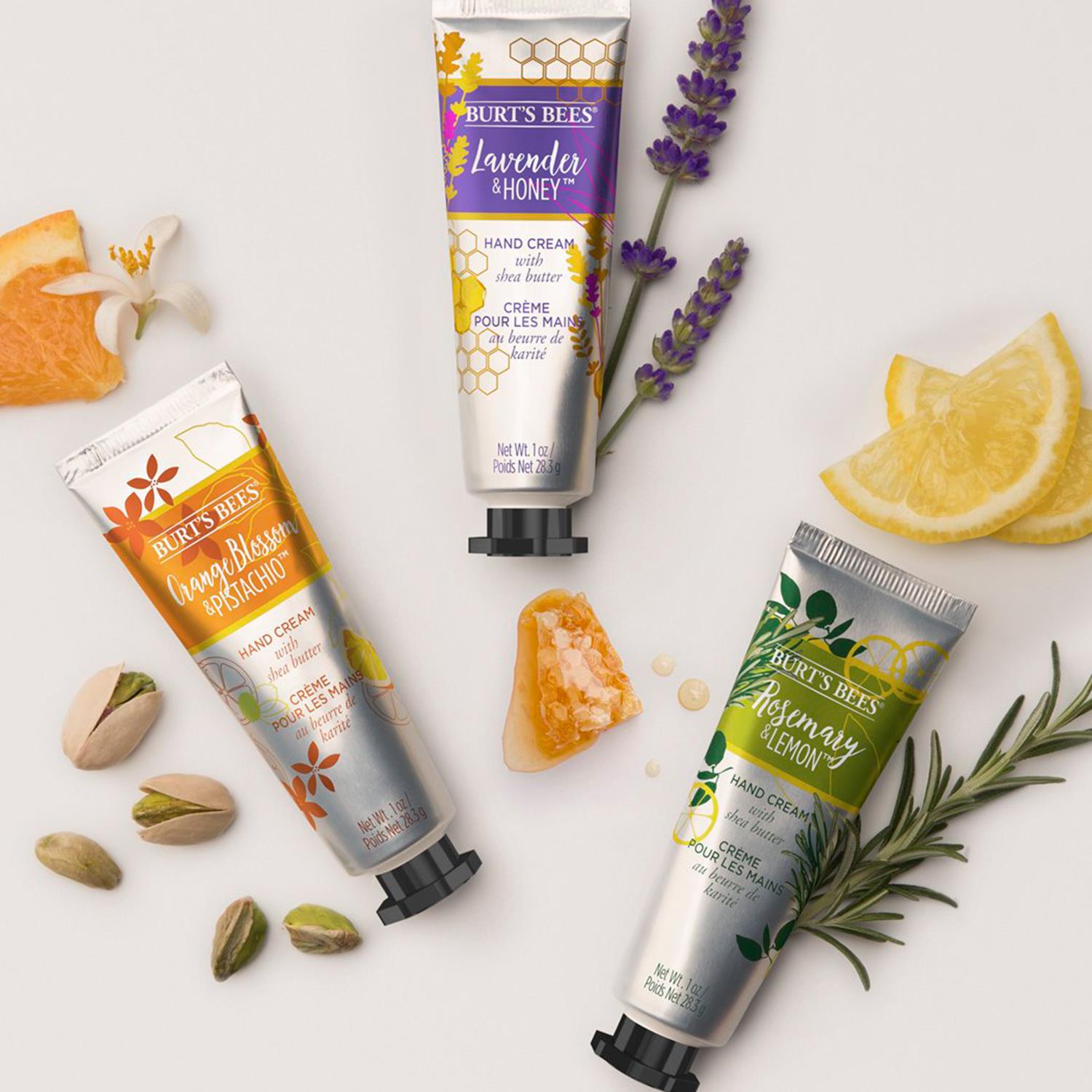 Moisturising Hand Cream W/ Shea Butter, Orange Blossom & Pistachio