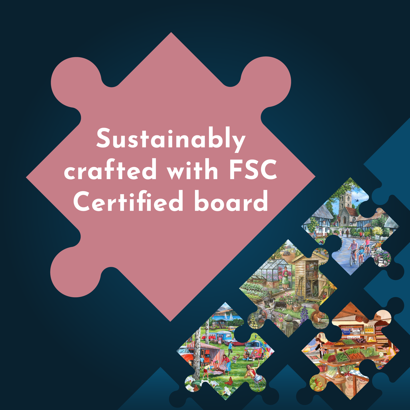 Sky Patrol Jigsaw - 2 X Big 500 Piece Jigsaw Puzzles Multi Pack - For Adults, With Extra Large Pieces