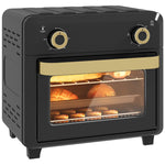 10l Air Fryer Oven Electric Oven Grill Roast Bake 1000w | One Size | Black