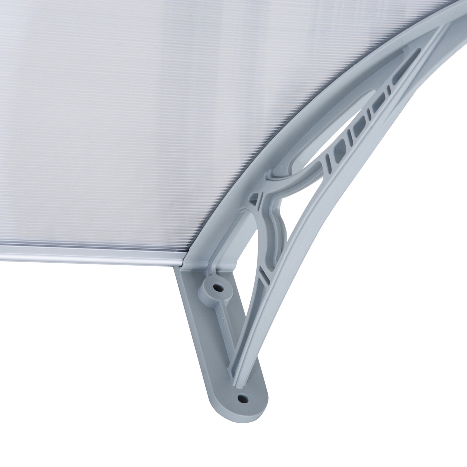 140cm Front Door Awning, Aluminium Rain Cover