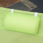 Sun Bed Chair Lounger W/ Adjustable Back | Green
