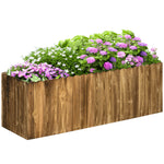 172l Raised Flower Bed Wooden Planter Box Large