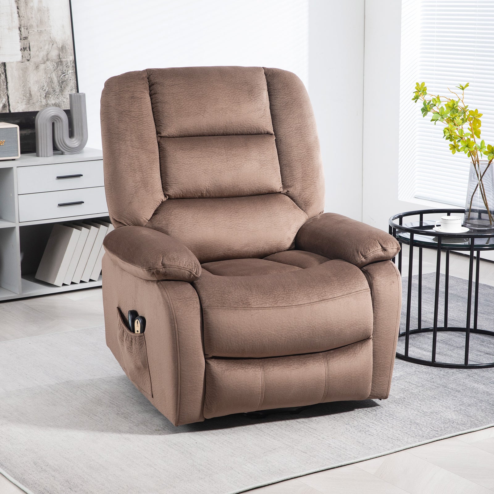 Riser Recliner Chair Lift W/ Vibration Heat