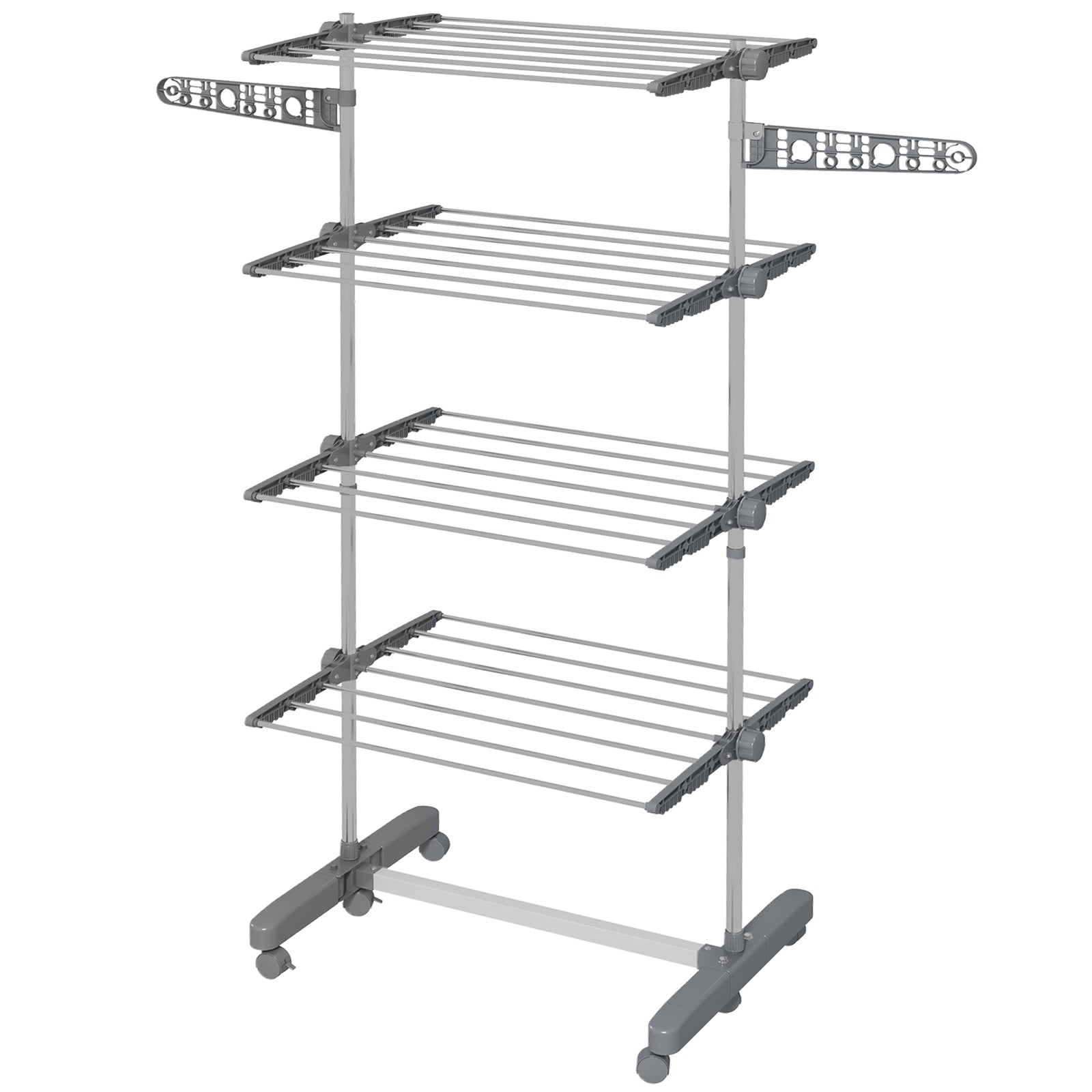 3/4 Tier Clothes Airer Stainless Steel Clothes Drying Rack | Large