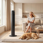 Tower Fan With Wifi Control 116 Cm | Black