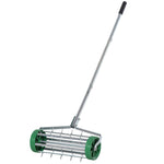Heavy Duty Lawn Aerator Roller With Handle For Lawns