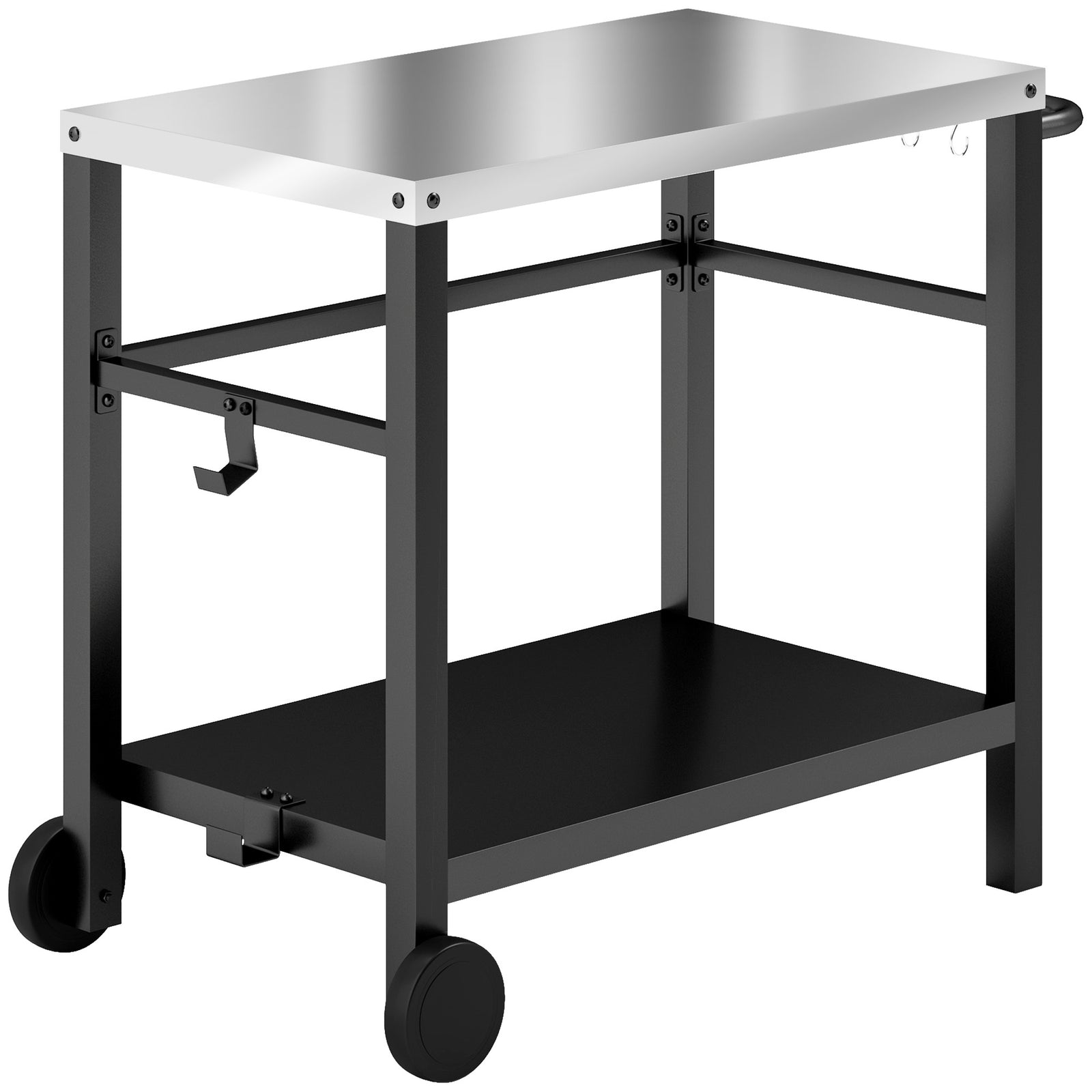 Outdoor Bbq Table W/ Shelf, Outdoor Kitchen