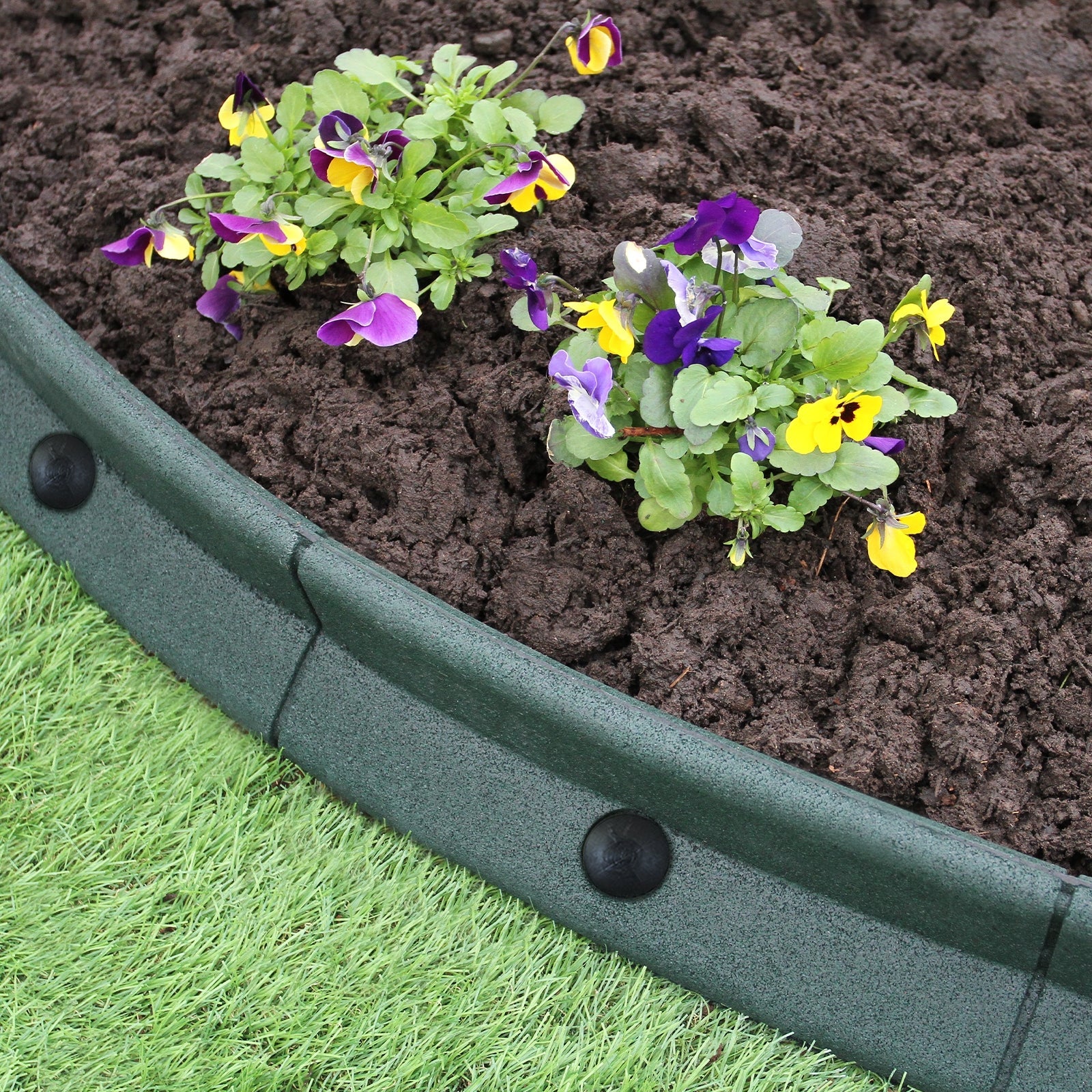 Flexible Lawn Edging 1.2m X 20 | Green