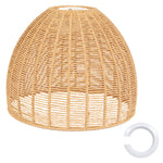Emitto Ceiling Light Shade Pendant Woven Lampshade Natural Lightshade Easy Fit
