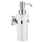 Porcelain 200ml Soap Dispenser /w Polished Chrome Wall Mount | Polished Chrome