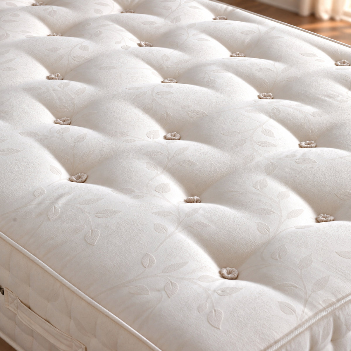 Ambassador 3000 Pocket Sprung Natural Mattress | Super King | White