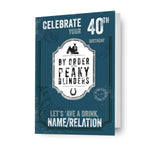 Personalised Age And Name Birthday Card Official Product