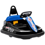 6v Kids Bumper Car, 360° Rotation Waltz Car W/ 2 Speeds | Black
