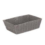 Grey Paper Rope Tray | Medium | Gray