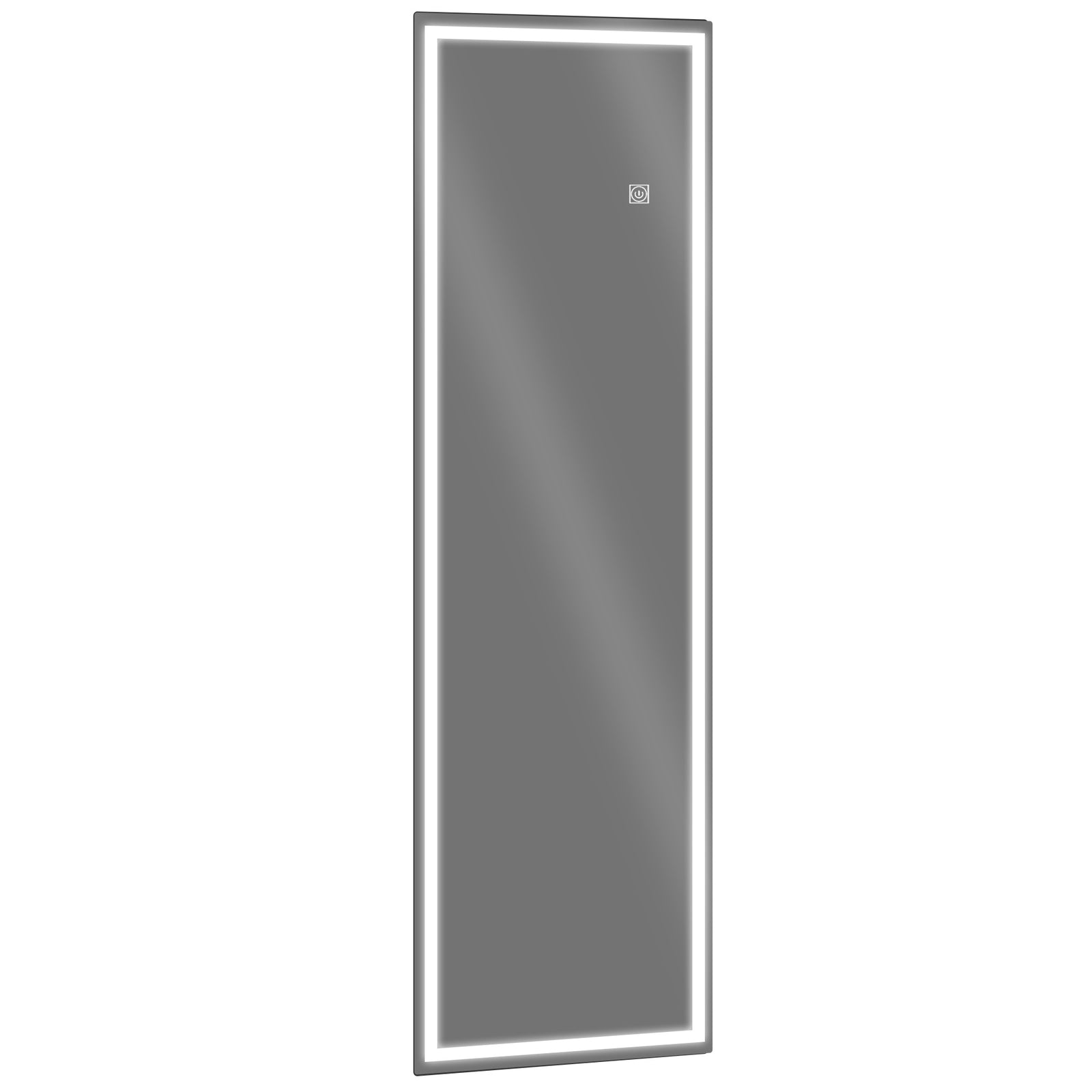 Full Length Wall Mirror With Dimming Led Lights, Smart Touch