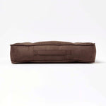 Faux Suede Coccyx Armchair Cushion | 50cm x 50cm | Brown