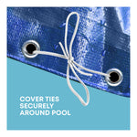 SPLASH! 6ft Swimming Pool Cover Weather Resistant Pool Protector