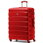 29" Large Suitcase Check-in Hold Luggage Hard Shell 4 Wheels Tsa Lock | Large | Red