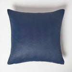 Herringbone Chevron Cushion Cover | 45cm x 45cm | Navy Blue