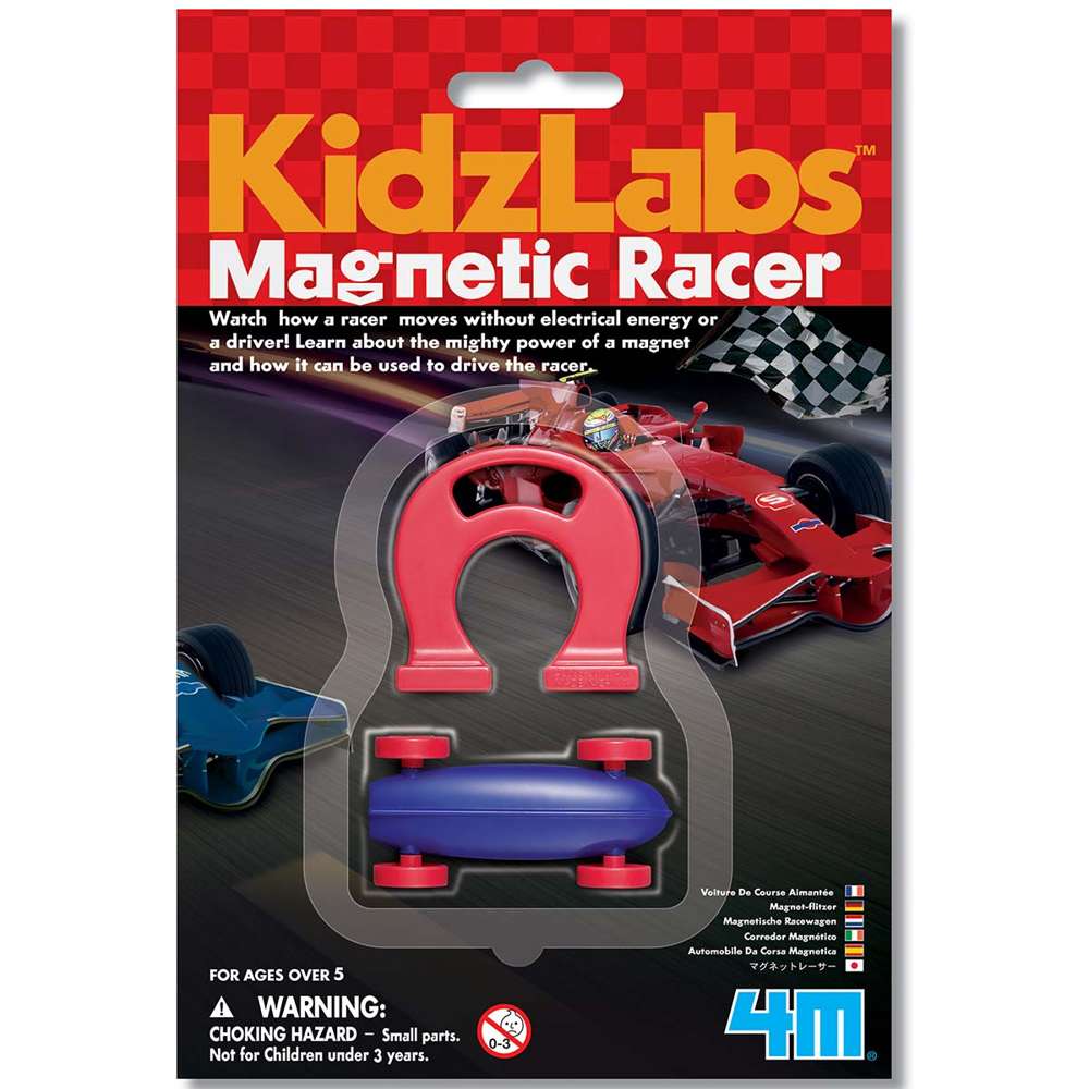 Kidzlabs - Magnetic Racer - 2 Colour Assorted