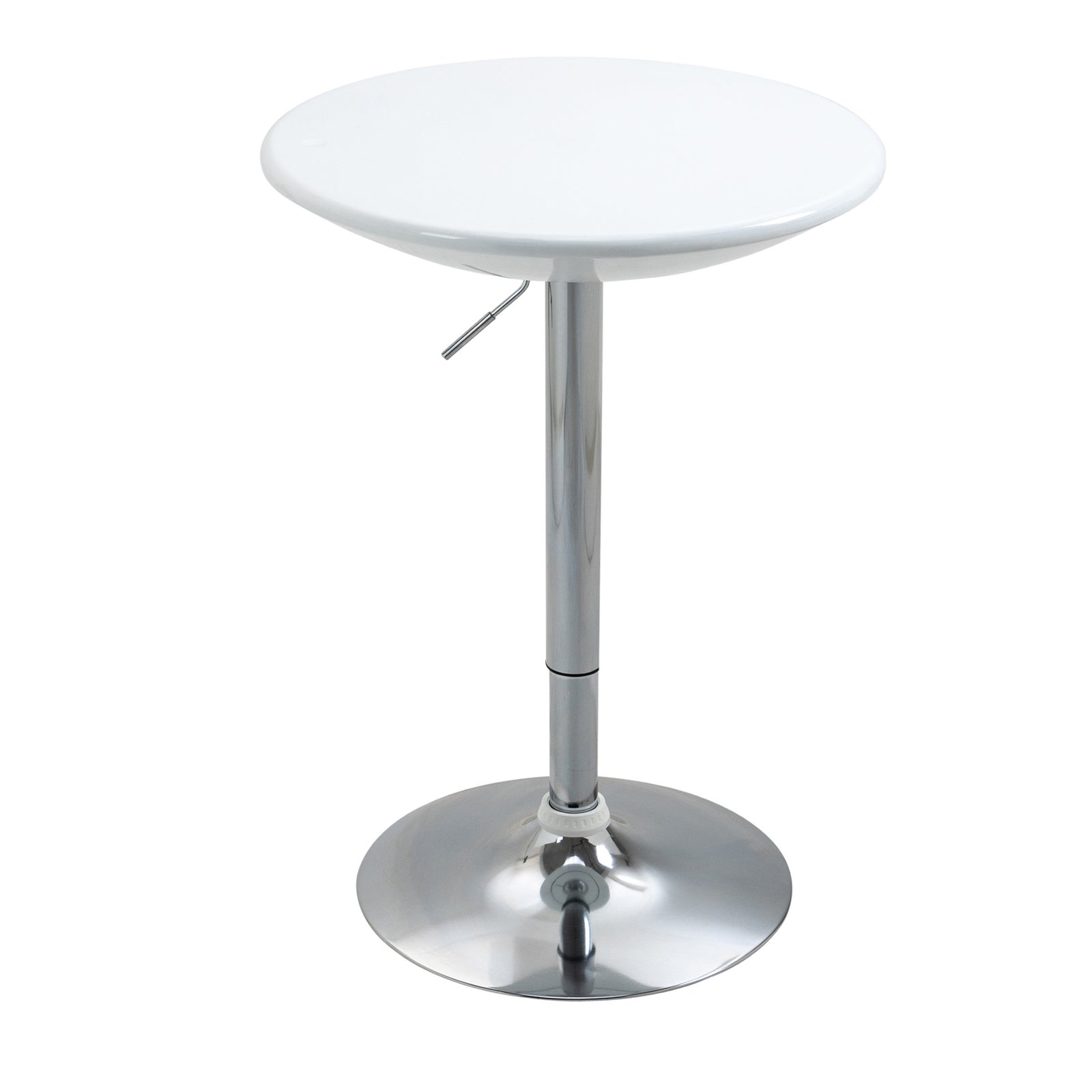 61cm Round Indoor Bar Table, Adjustable Height