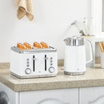 Rapid Boil Kettle & Toaster Set | White