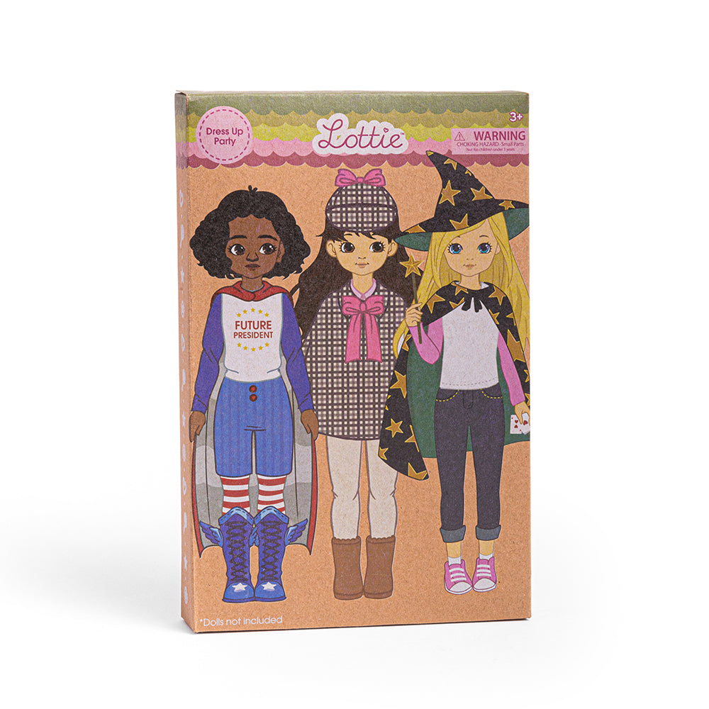 Bigjigs Toys Dress Up Time Multipack, includes 3 Outfits