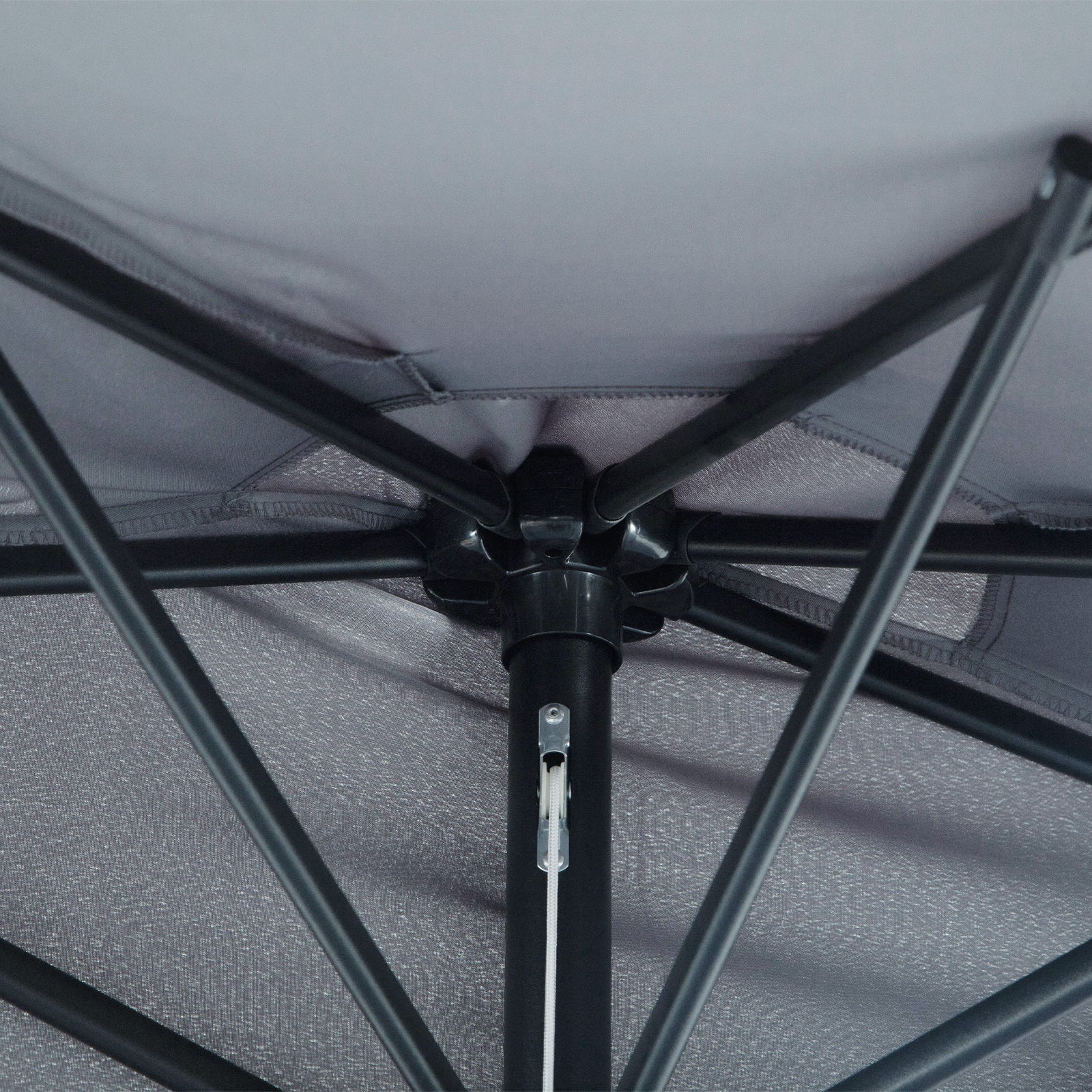 2.7m Half Round Parasol Balcony Shade