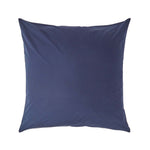 Continental Egyptian Cotton Pillowcase 200 Tc | 80cm x 80cm | Navy Blue