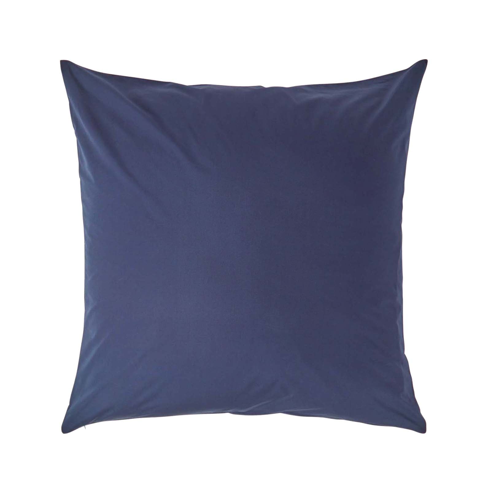 Continental Egyptian Cotton Pillowcase 200 Tc | 80cm x 80cm | Navy Blue