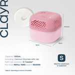 Airsip 500ml Refillable Dehumidifier With Calcium Chloride Refill | Pink